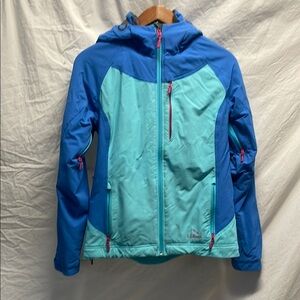L.L. Bean Blue and Teal Jacket women’s xs